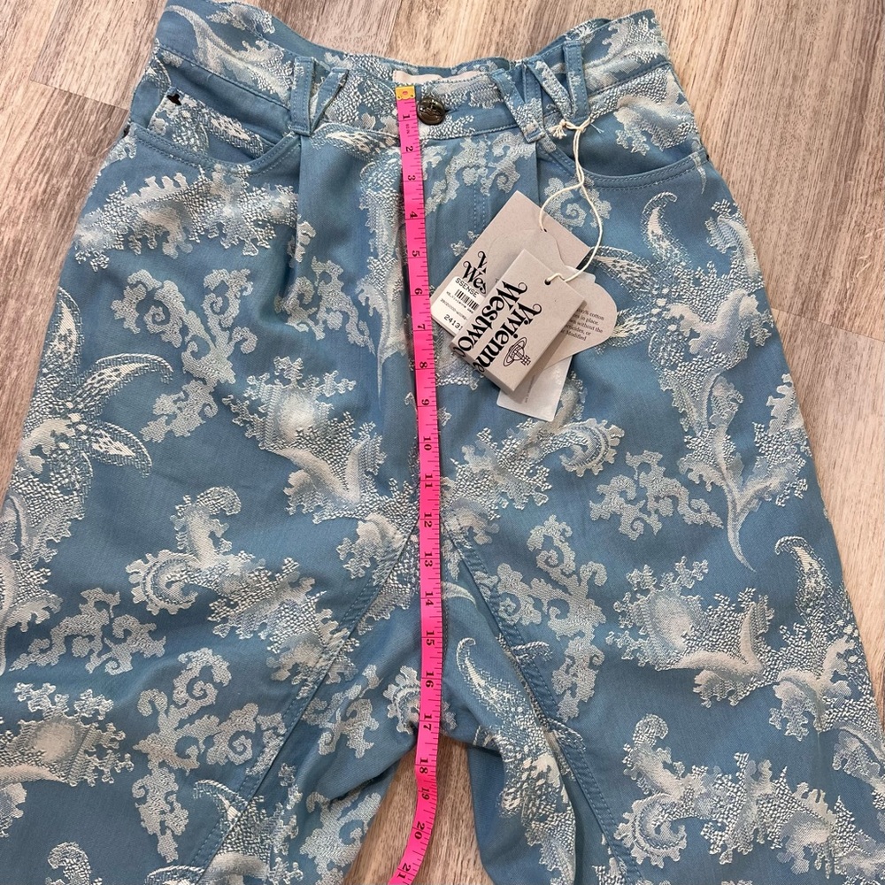 Vivienne Westwood Seaweed Jacquard Cotton Macca Trousers - Picture 10 of 10